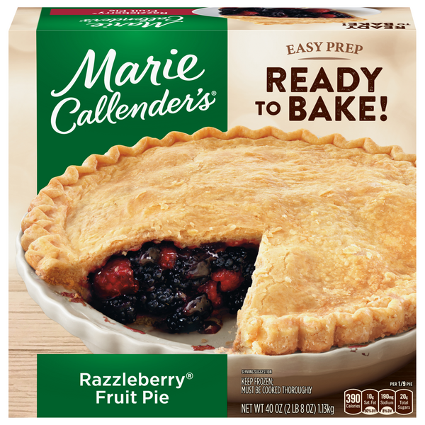 Save on Marie Callender's Razzleberry Fruit Pie Frozen Order Online