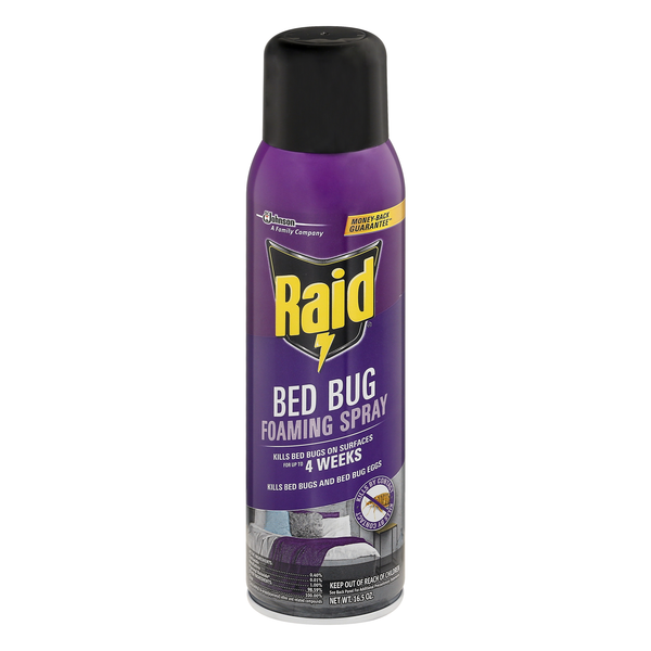 Raid Bed Bug Foaming Spray