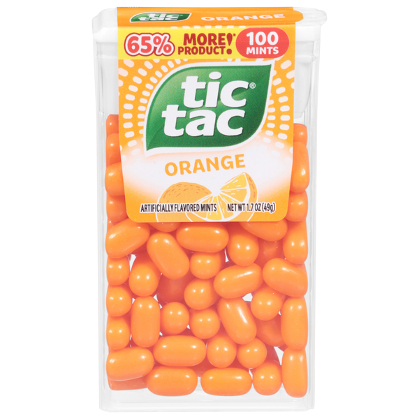 Tic Tac Orange Mints - 100 ct