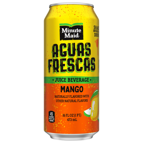 Minute Maid Aguas Frescas Mango Juice Beverage
