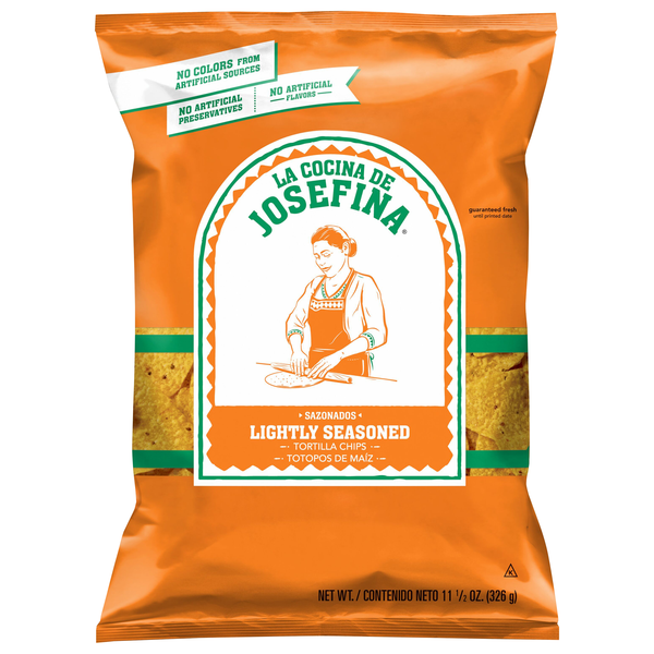 La Cocina De Josefina Lightly Seasoned Tortilla Chips