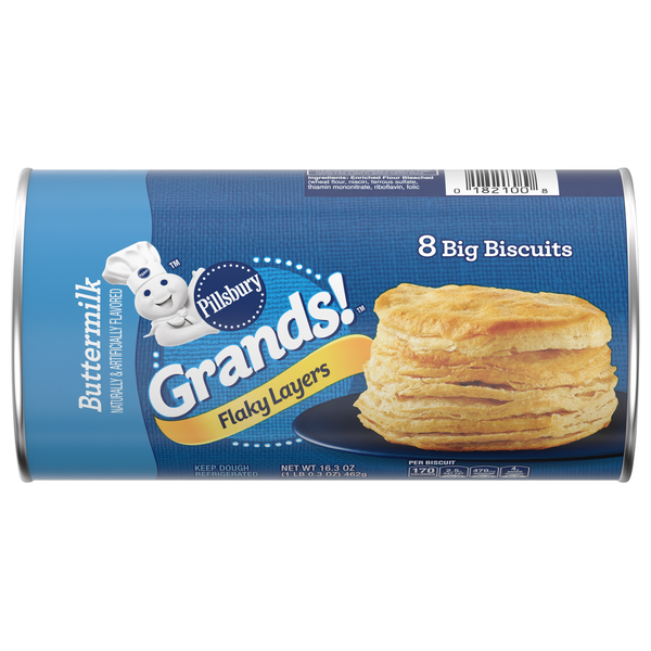Pillsbury Grands! Flaky Layers Buttermilk Biscuits - 8 ct