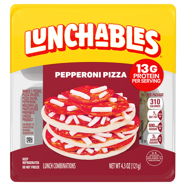 Lunchables Pizza with Pepperoni