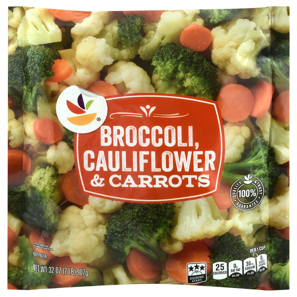 Giant Broccoli Cauliflower & Carrots Frozen