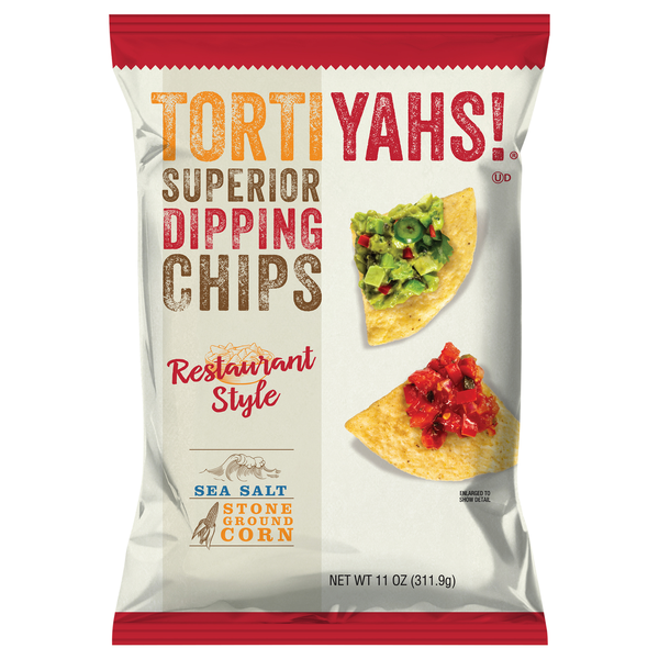 Tortiyahs! Superior Restaurant Style Sea Salt Dipping Chips
