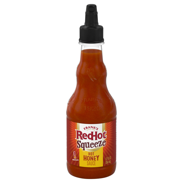 Frank's RedHot Squeeze Medium Honey Hot Sauce