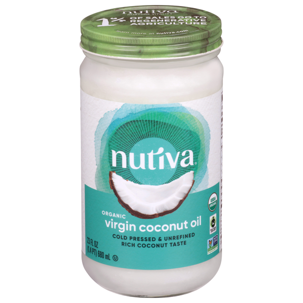Nutiva Organic Unrefined Virgin Coconut Oil