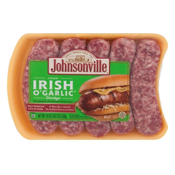 Save on Johnsonville Sausage Irish O'Garlic 5 ct Order Online