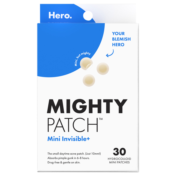 Hero Mighty Patch Mini Invisible+ Hydrocolloid Patches