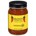 Mateo's Gluten Free Medium Gourmet Salsa