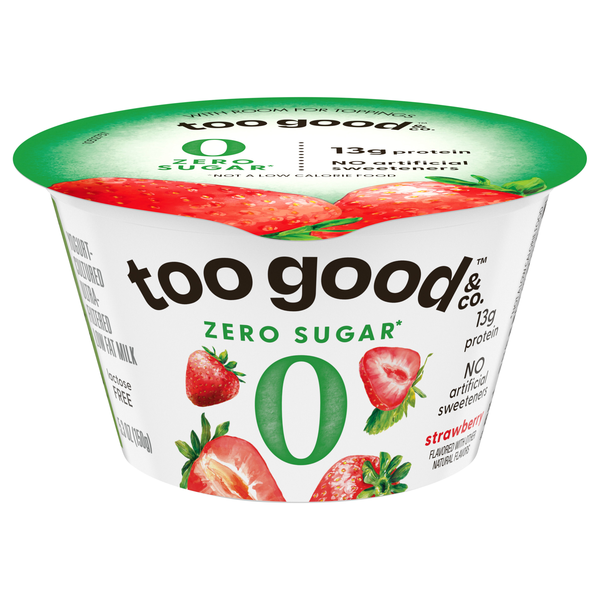 Too Good & Co. Zero Sugar Strawberry Yogurt Cup
