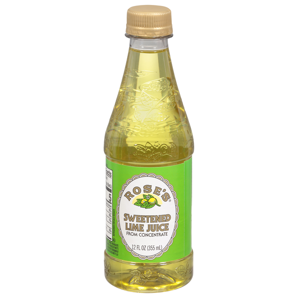 Rose's Sweetened Lime Juice from Concentrate
