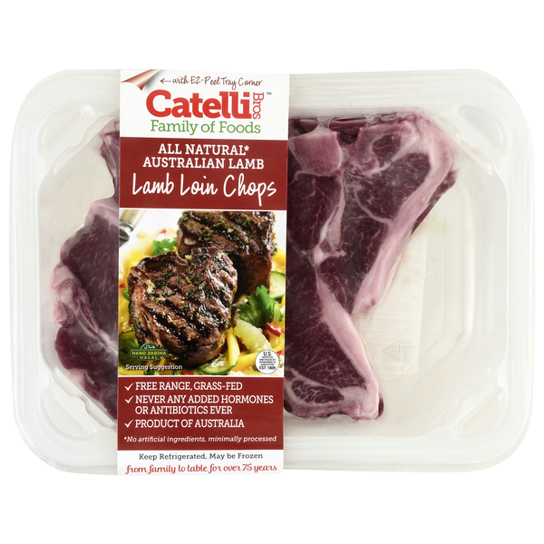Catelli Bros Australian Lamb Loin Chops Fresh