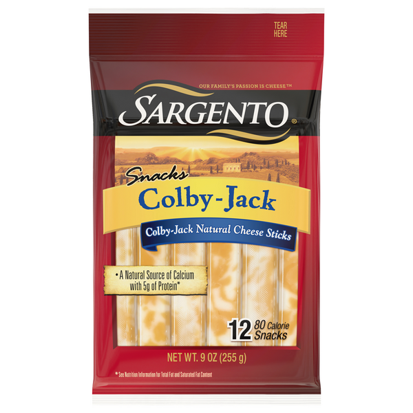 Save on Sargento Snacks ColbyJack Cheese Snacks 12 ct Order Online