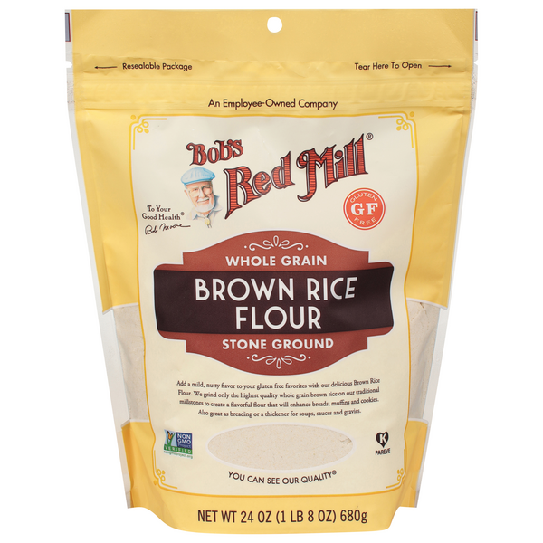 Bob's Red Mill Gluten Free Whole Grain Brown Rice Flour