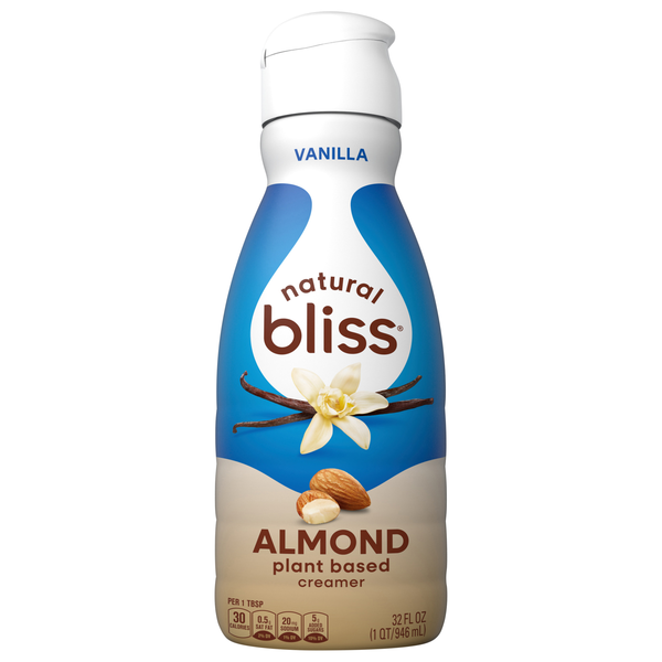 Coffee mate Natural Bliss Plant-Based Vanilla Flavored Almondmilk Creamer