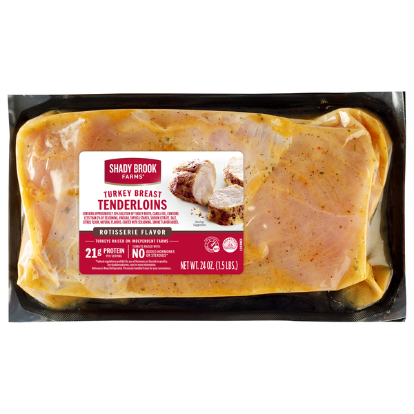 Shady Brook Farms Turkey Breast Tenderloins Rotisserie Flavor