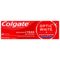 Colgate Optic White Stain Fighter w/Baking Soda Clean Mint Toothpaste