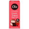 Clio Strawberry Greek Yogurt Bars Refrigerated