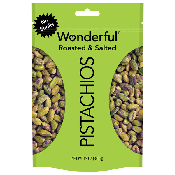 Wonderful Roasted & Salted Pistachios No Shells