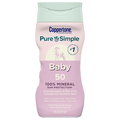 Coppertone Pure & Simple Baby 100% Mineral Sunscreen SPF 50