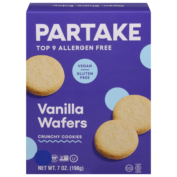 Partake Gluten Free Vanilla Wafers