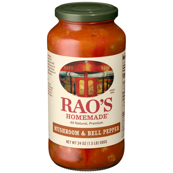 Rao's Homemade All Natural Mushroom & Bell Pepper Pasta Sauce