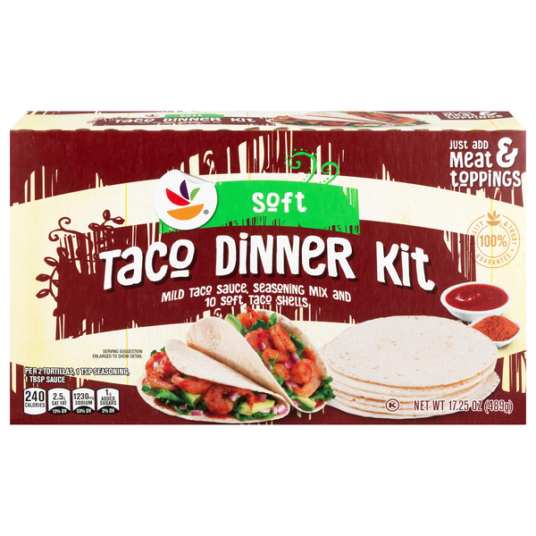 Our Brand Soft Taco Dinner Kit - 10 ct