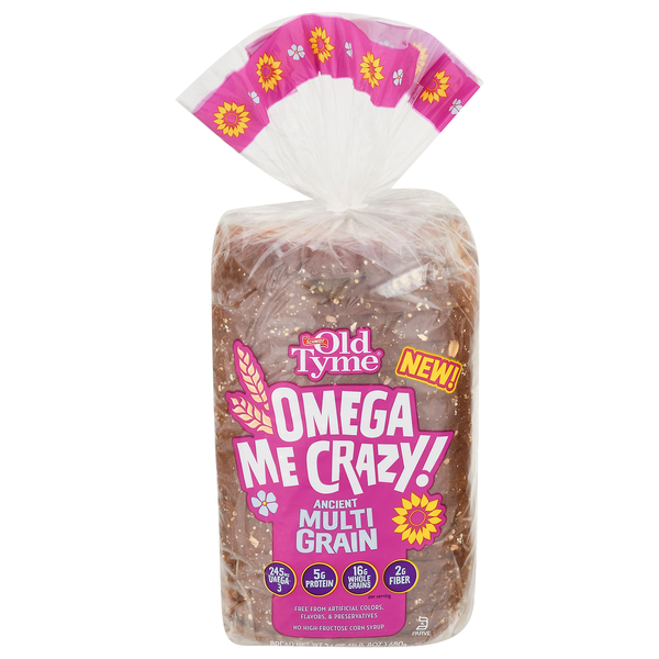 Schmidt Old Tyme Omega Me Crazy! Ancient Multigrain Sliced Bread