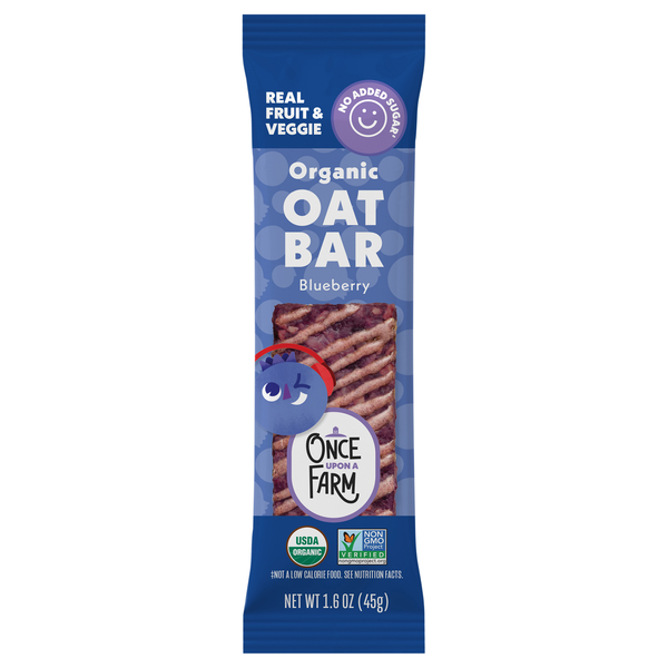 Once Upon a Farm Organic Blueberry Oat Bar Refrigerated