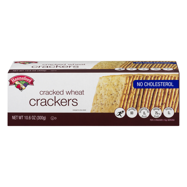 Hannaford Cracked Wheat Crackers
