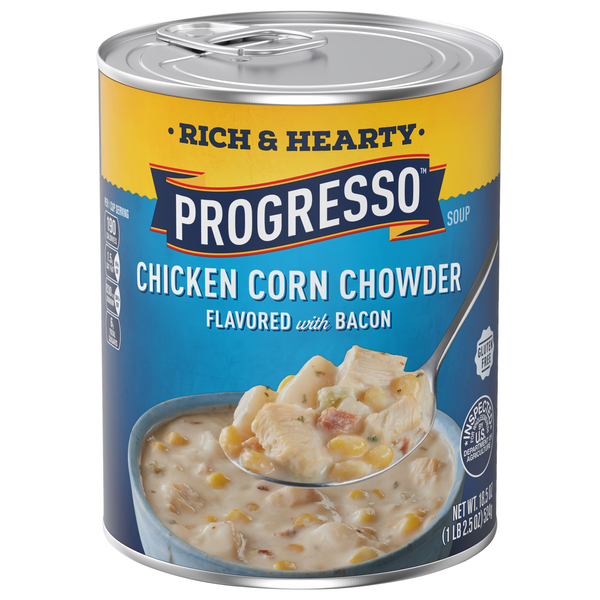 Progresso Rich & Hearty Chicken Corn Chowder Soup