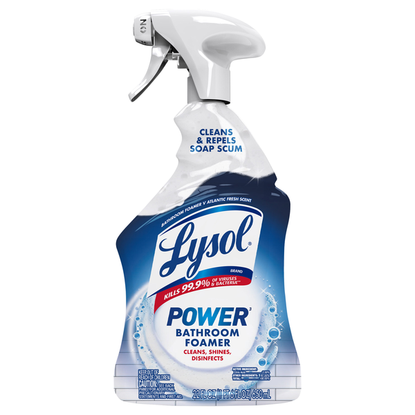 Lysol Power Bathroom Cleaner Trigger Spray