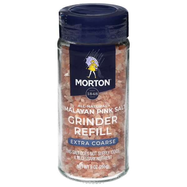 Morton All Natural Extra Coarse Himalayan Pink Salt Grinder Refill