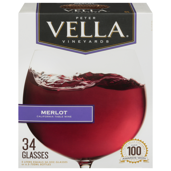 Peter Vella California Merlot Wine