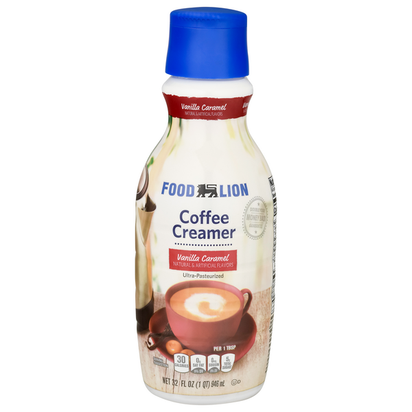 Save on Food Lion Flavored Coffee Creamer Vanilla Caramel Order Online Delivery Food Lion