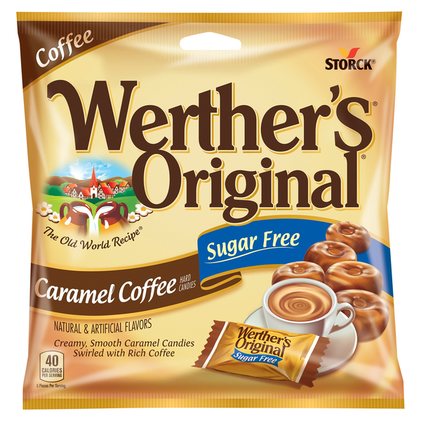 Werther's Original Sugar Free Caramel Coffee Hard Candies
