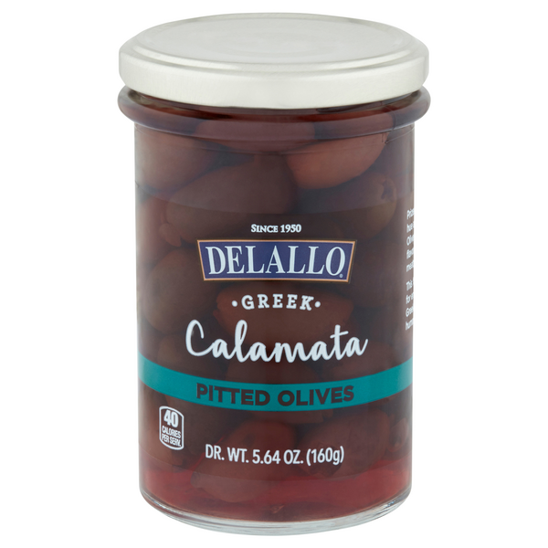 DeLallo Greek Pitted Calamata Olives