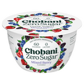 Chobani Zero Sugar Non Fat Mixed Berry Greek Yogurt Cup