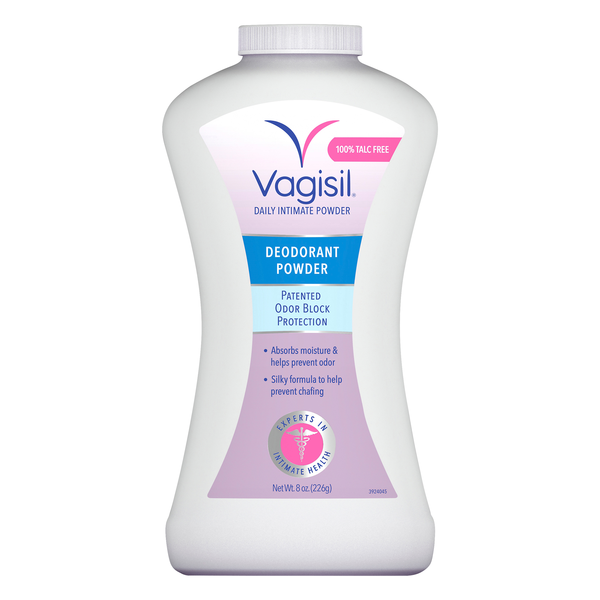 Vagisil Odor Block Deodorant Powder Talc Free