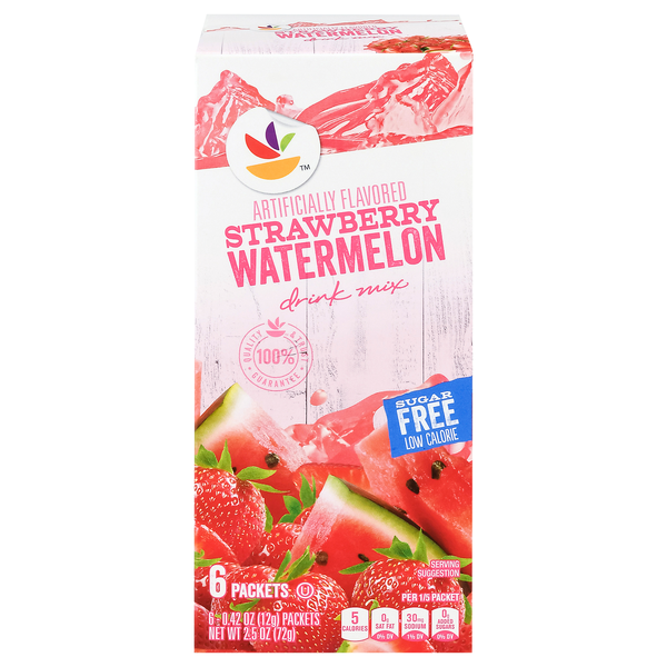 Our Brand Sugar Free Strawberry Watermelon Drink Mix