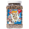 Friskies Natural Yums Party Mix with Wild Caught Tuna Cat Treats