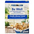 Food Lion Be Well Vanilla Almond Cereal