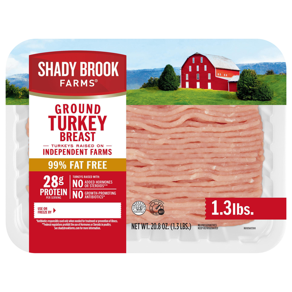 Shady Brook Farms Ground Turkey Breast 99% Fat Free