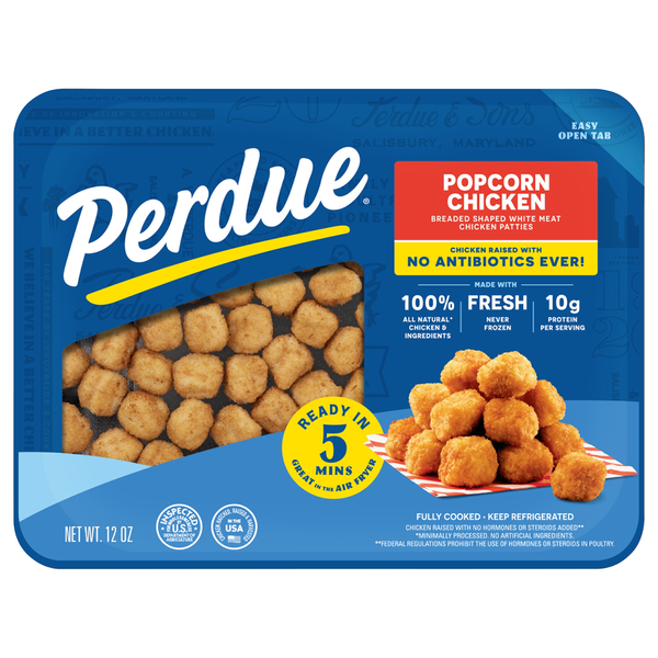 Perdue Natural Breaded Chicken Breast Popcorn Bites Fresh