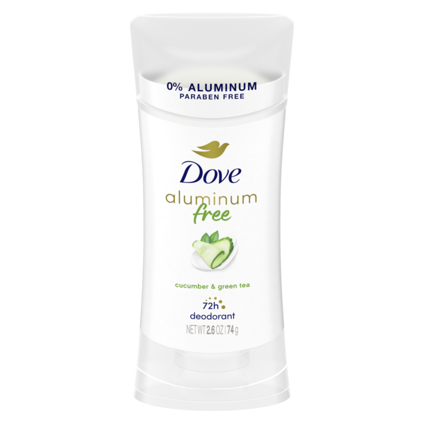 Dove Cucumber & Green Tea 0% Aluminum Deodorant