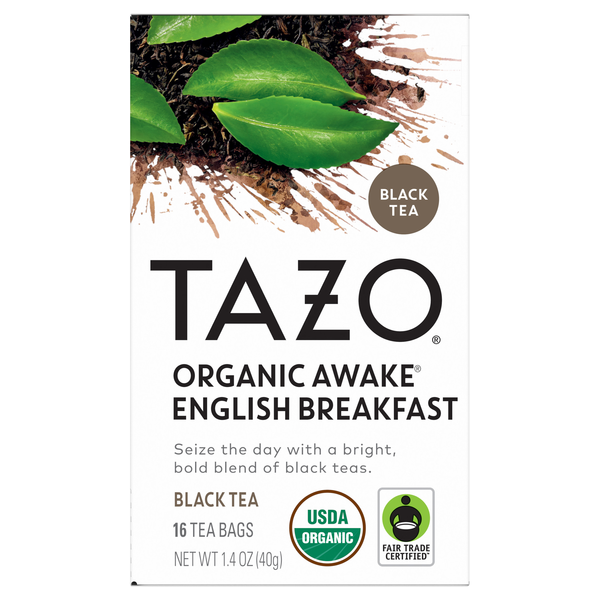 Tazo Regenerative Organic Awake English Breakfast Tea Bags