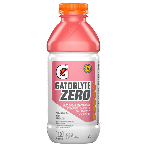 Save on Gatorade Gatorlyte Zero Sugar Electrolyte Beverage Strawberry Kiwi Order Online Delivery