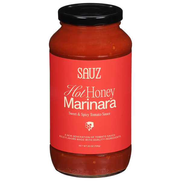 Sauz Hot Honey Marinara Tomato Pasta Sauce