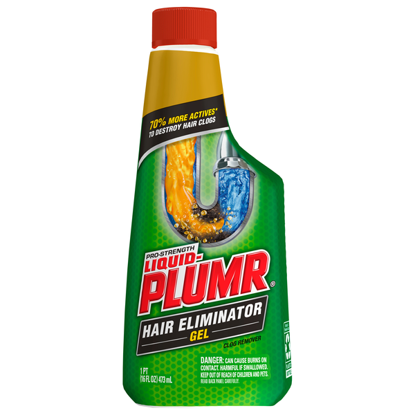 Liquid-Plumr Pro-Strength Hair Eliminator Gel Clog Remover
